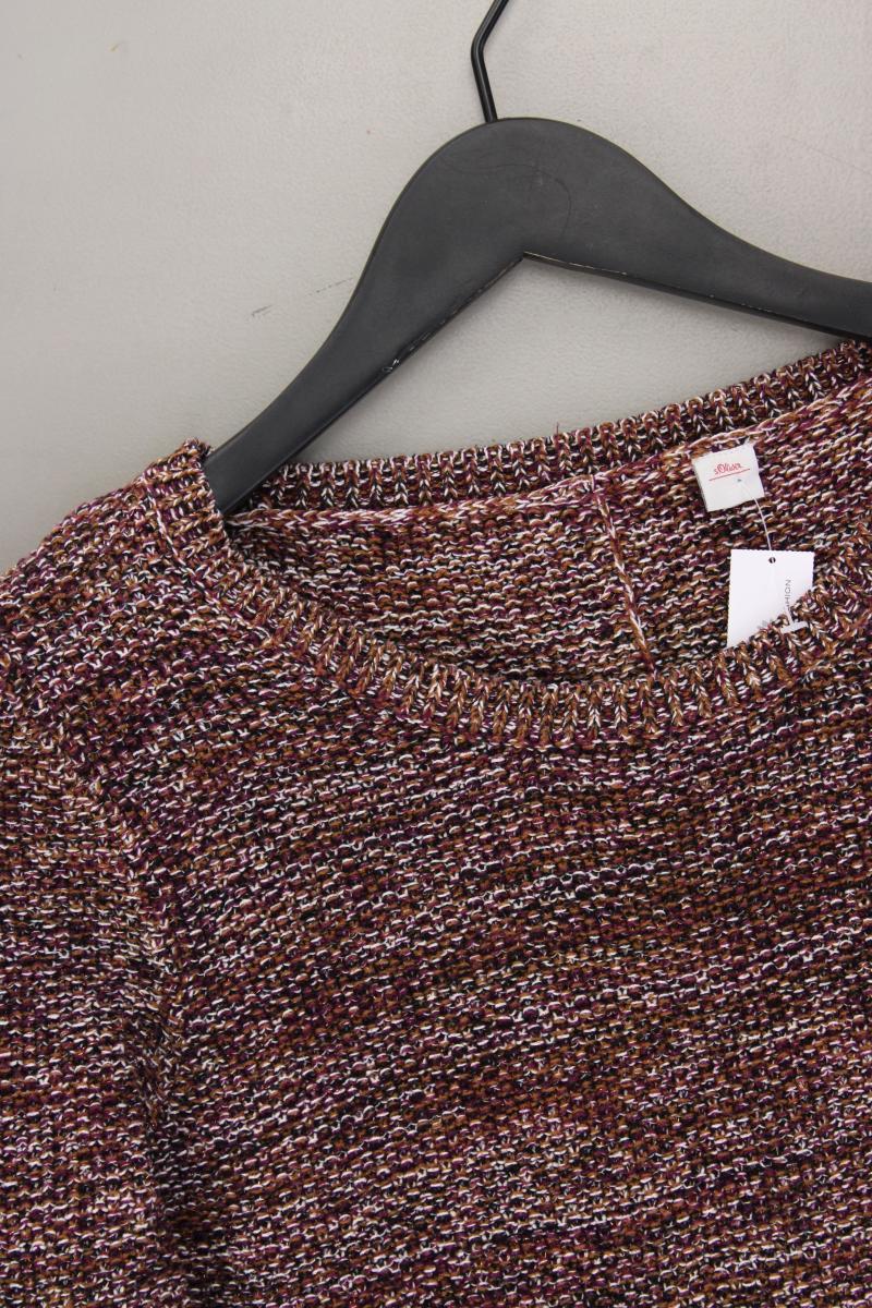 s.Oliver Grobstrickpullover Gr. 40 braun
