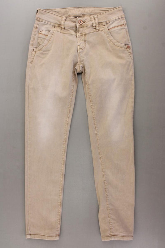 Timezone Skinny Jeans Gr. W24 braun aus Baumwolle