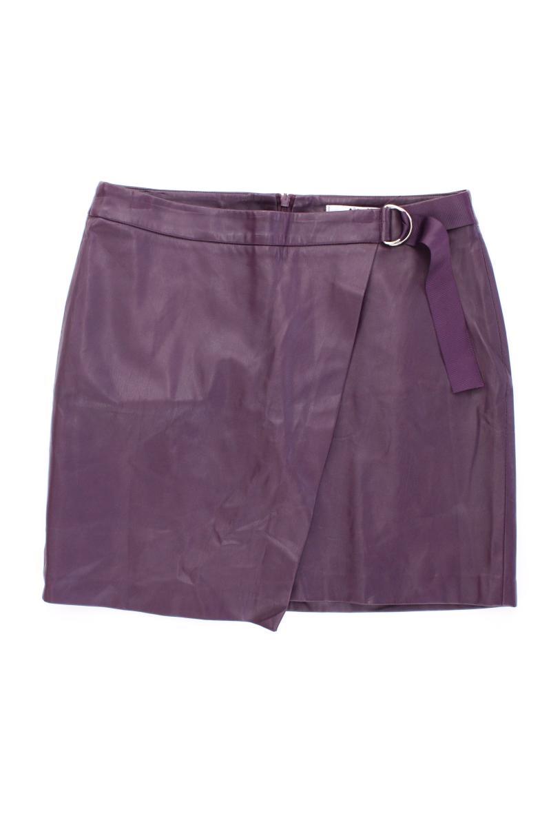 AJC Fashion Kunstlederrock Gr. 38 lila