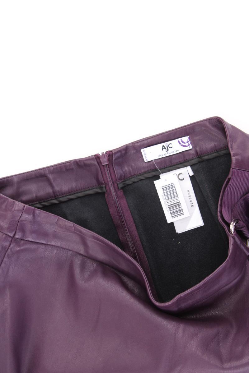 AJC Fashion Kunstlederrock Gr. 38 lila