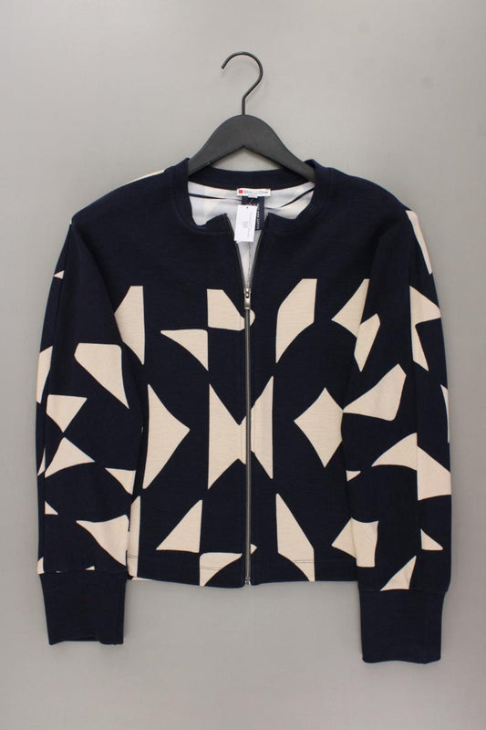 Street One Classic Cardigan Gr. 38 Langarm blau aus Viskose