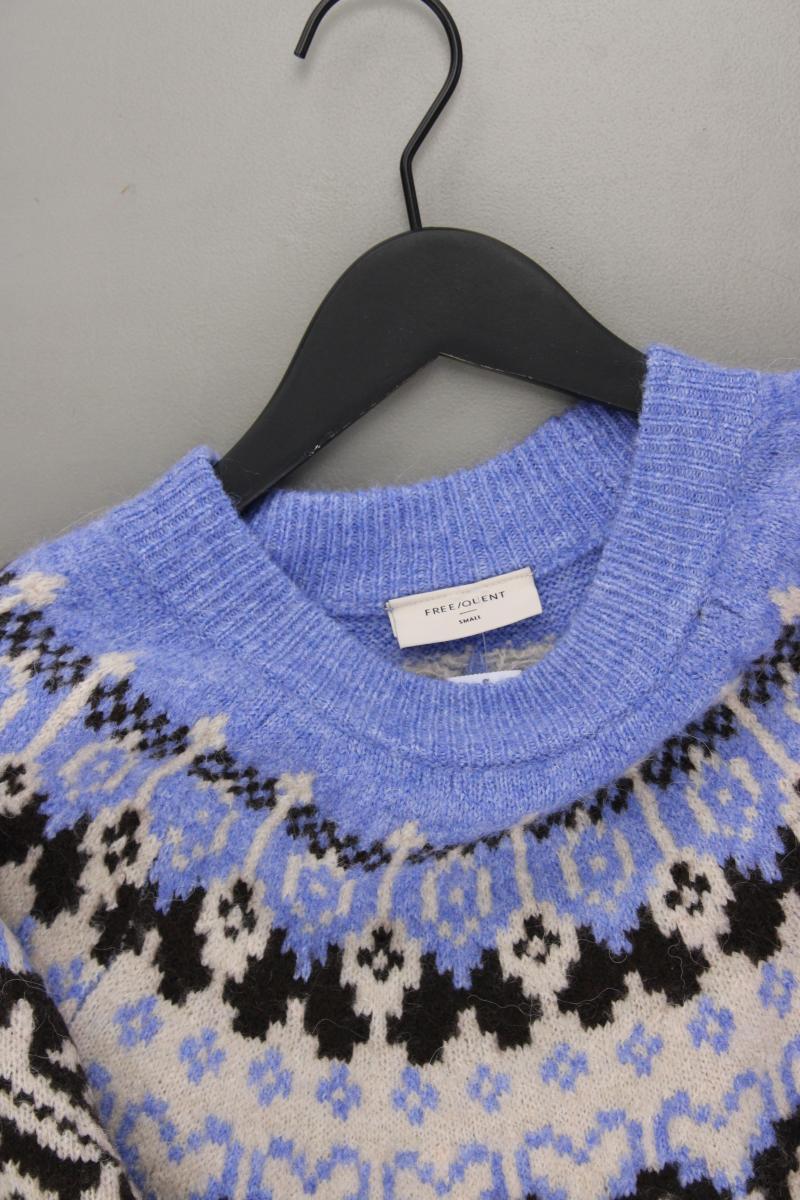 Free/Quent Feinstrickpullover Gr. S mit Faire-Isle-Muster mehrfarbig