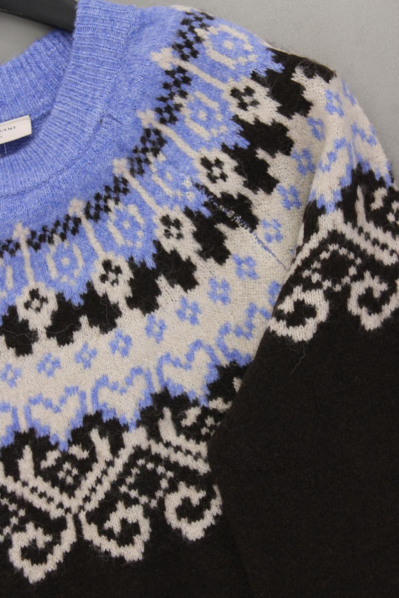 Free/Quent Feinstrickpullover Gr. S mit Faire-Isle-Muster mehrfarbig