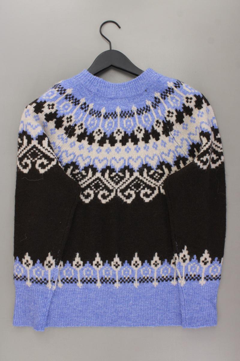 Free/Quent Feinstrickpullover Gr. S mit Faire-Isle-Muster mehrfarbig