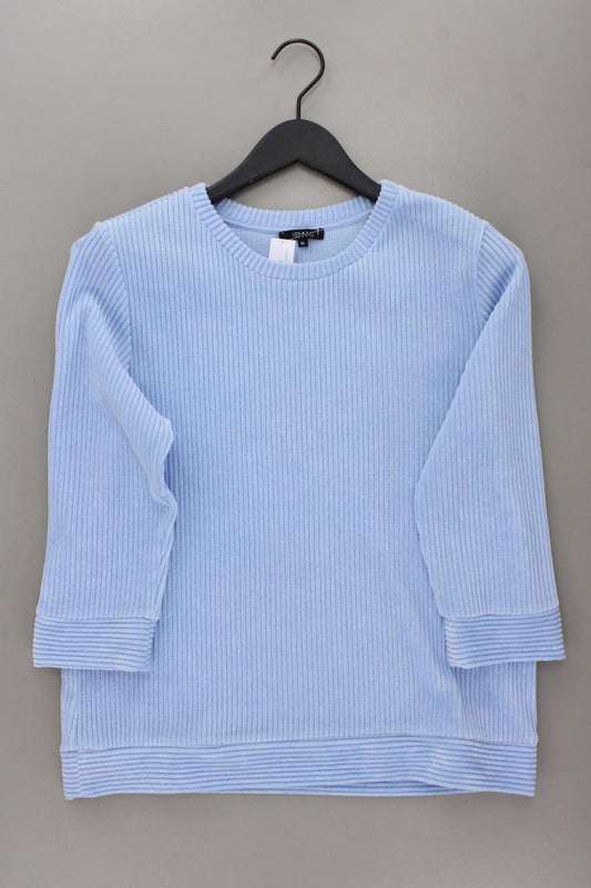 Kenny S. Feinstrickpullover Gr. 36 blau aus Baumwolle