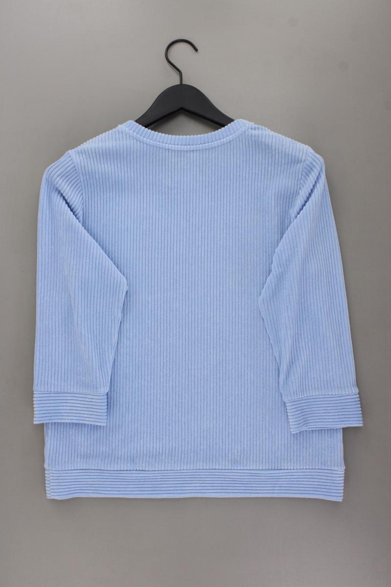 Kenny S. Feinstrickpullover Gr. 36 blau aus Baumwolle