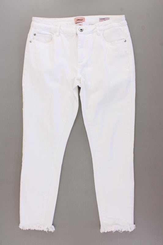 Only Jeans Modell Carmen Gr. W29/L30 weiß aus Baumwolle