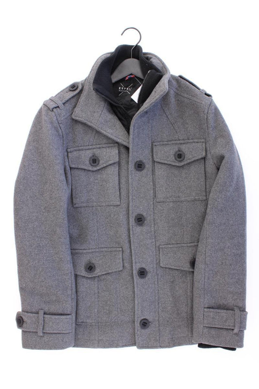 Esprit Wolljacke für Herren Gr. M grau
