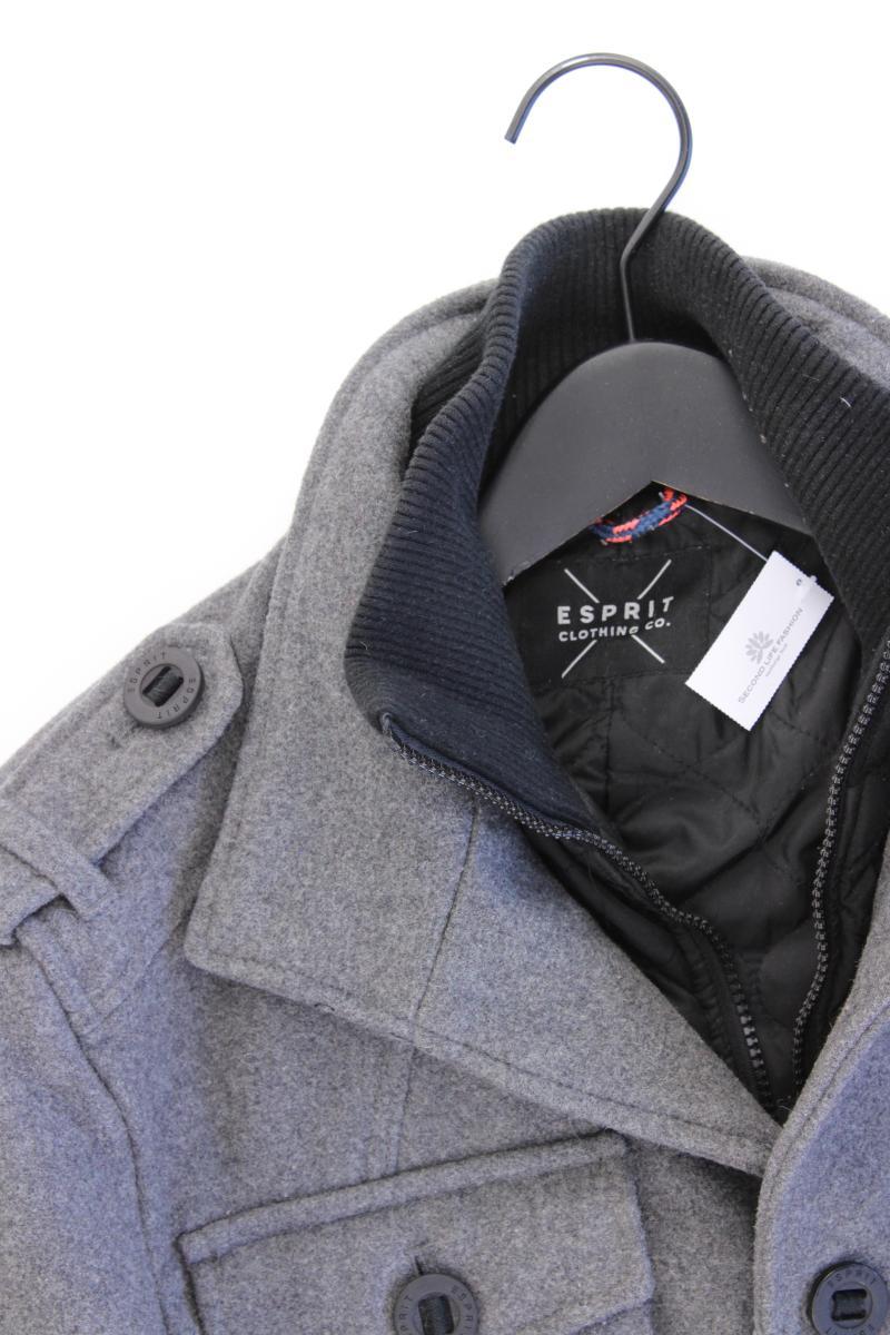 Esprit Wolljacke für Herren Gr. M grau
