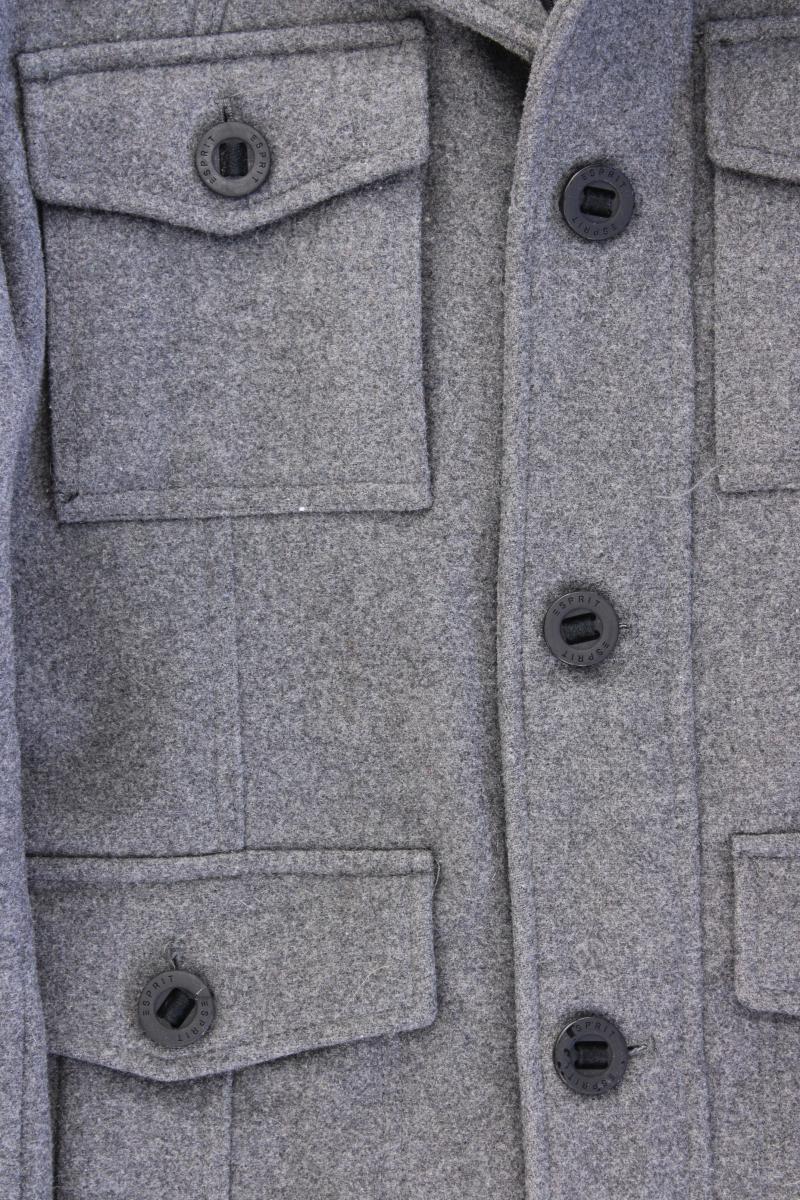 Esprit Wolljacke für Herren Gr. M grau
