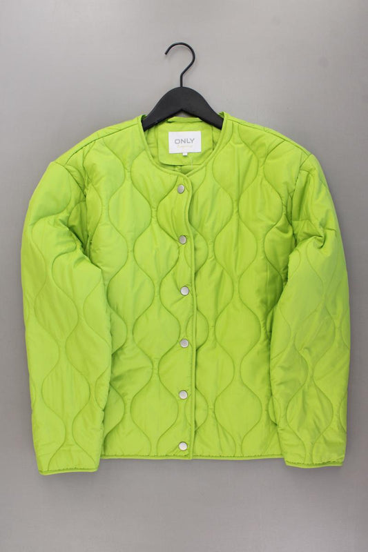 Only Steppjacke Neon Gr. S neuwertig grün aus Polyester