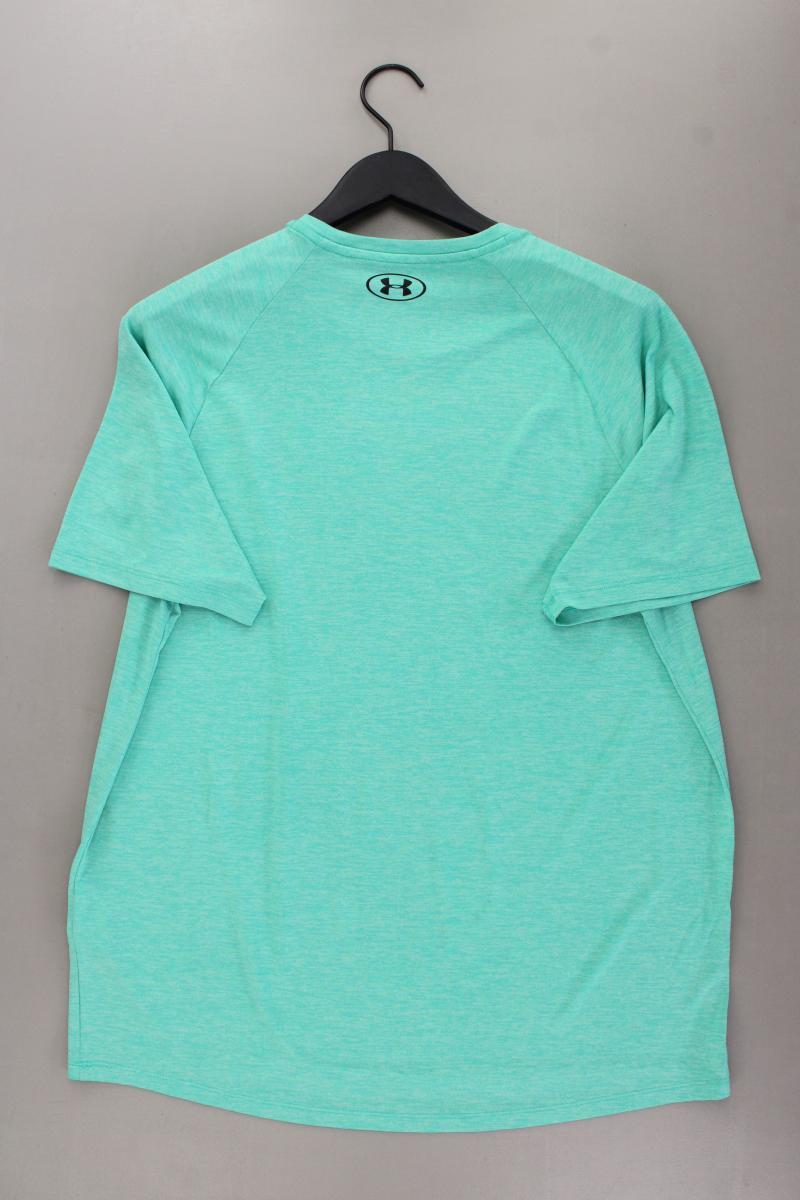 under armour T-Shirt für Herren Gr. XL Kurzarm grün aus Polyester