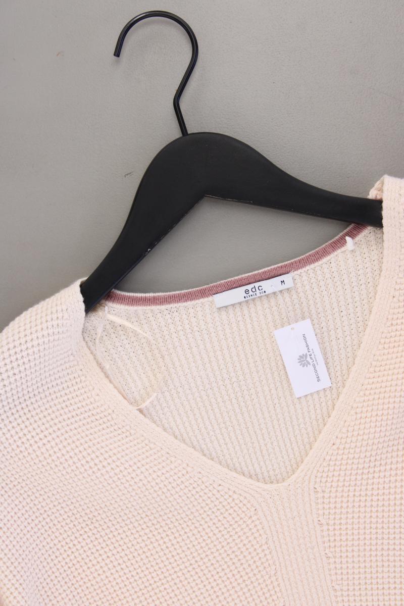 edc by Esprit Feinstrickpullover Gr. M neuwertig creme aus Viskose