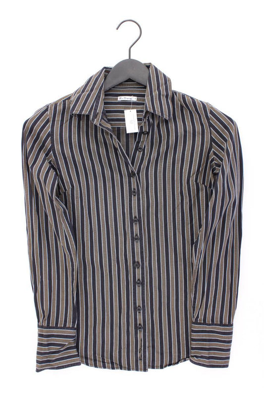 Ben Sherman Langarmbluse Gr. S gestreift braun aus Baumwolle