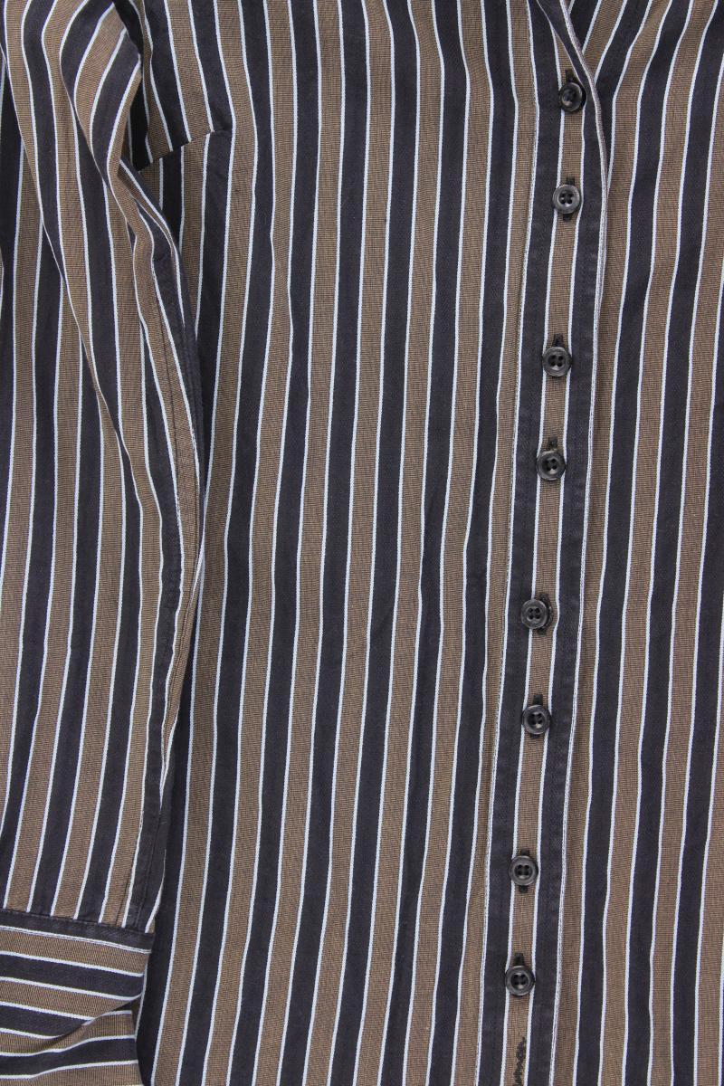 Ben Sherman Langarmbluse Gr. S gestreift braun aus Baumwolle
