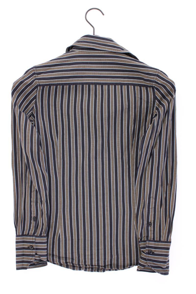 Ben Sherman Langarmbluse Gr. S gestreift braun aus Baumwolle