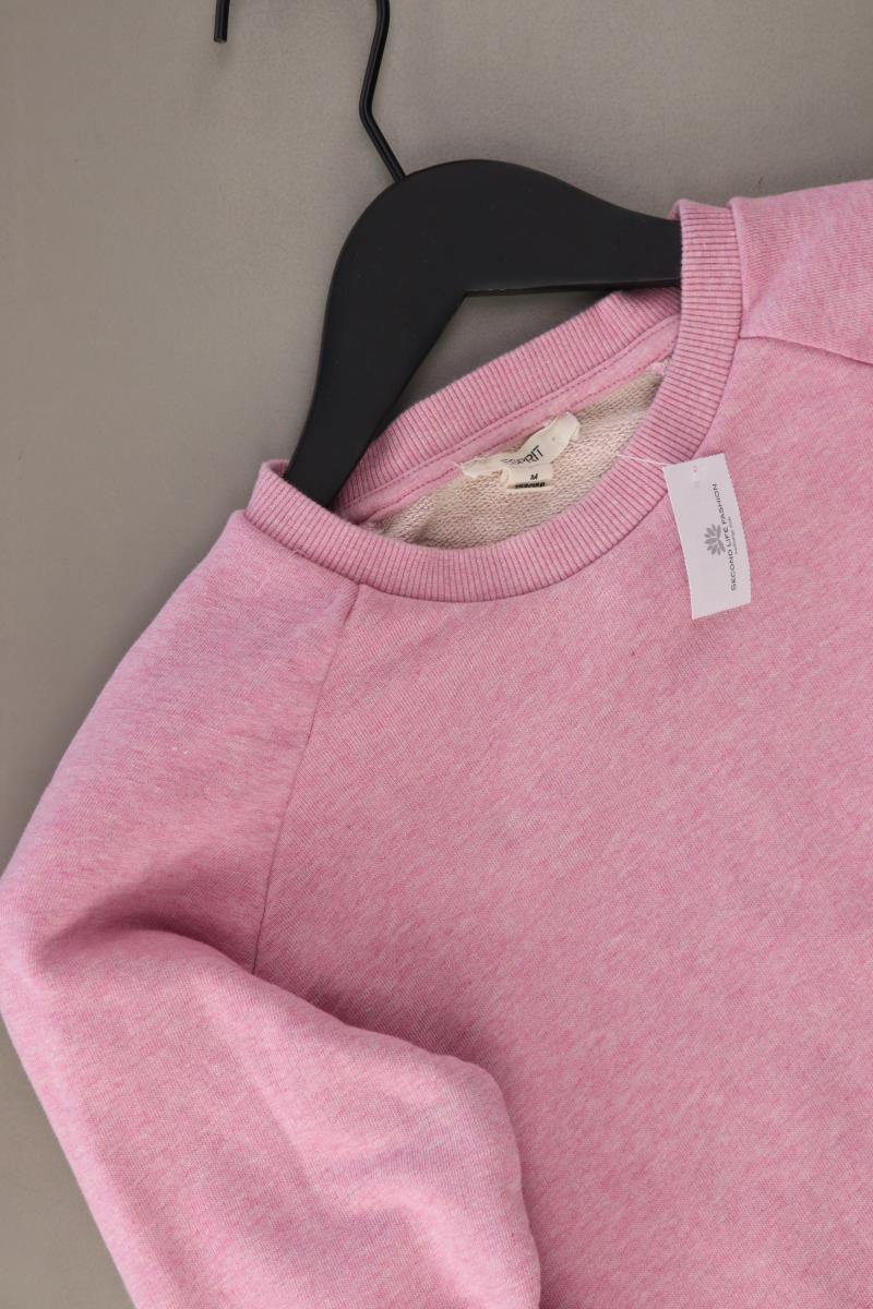 Esprit Langarmpullover Gr. M rosa aus Baumwolle