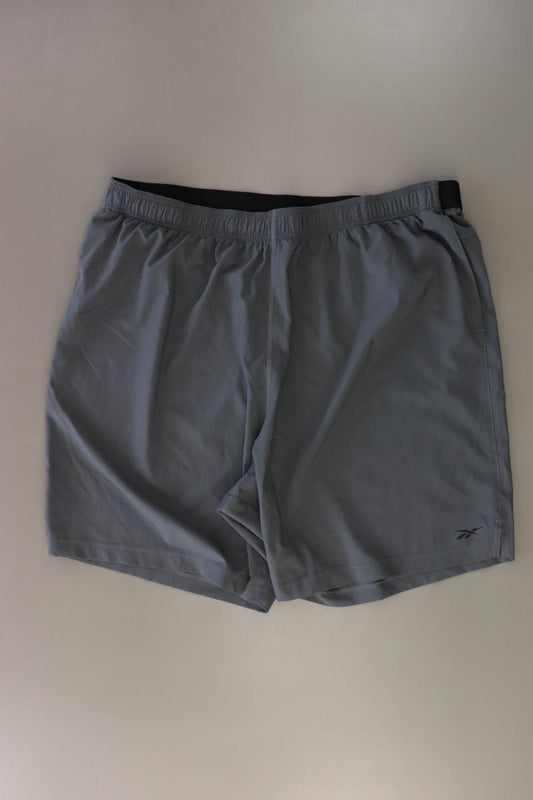Reebok Shorts für Herren Gr. XXXL grau aus Polyester