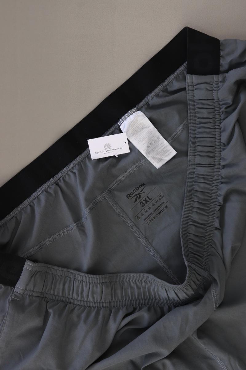 Reebok Shorts für Herren Gr. XXXL grau aus Polyester