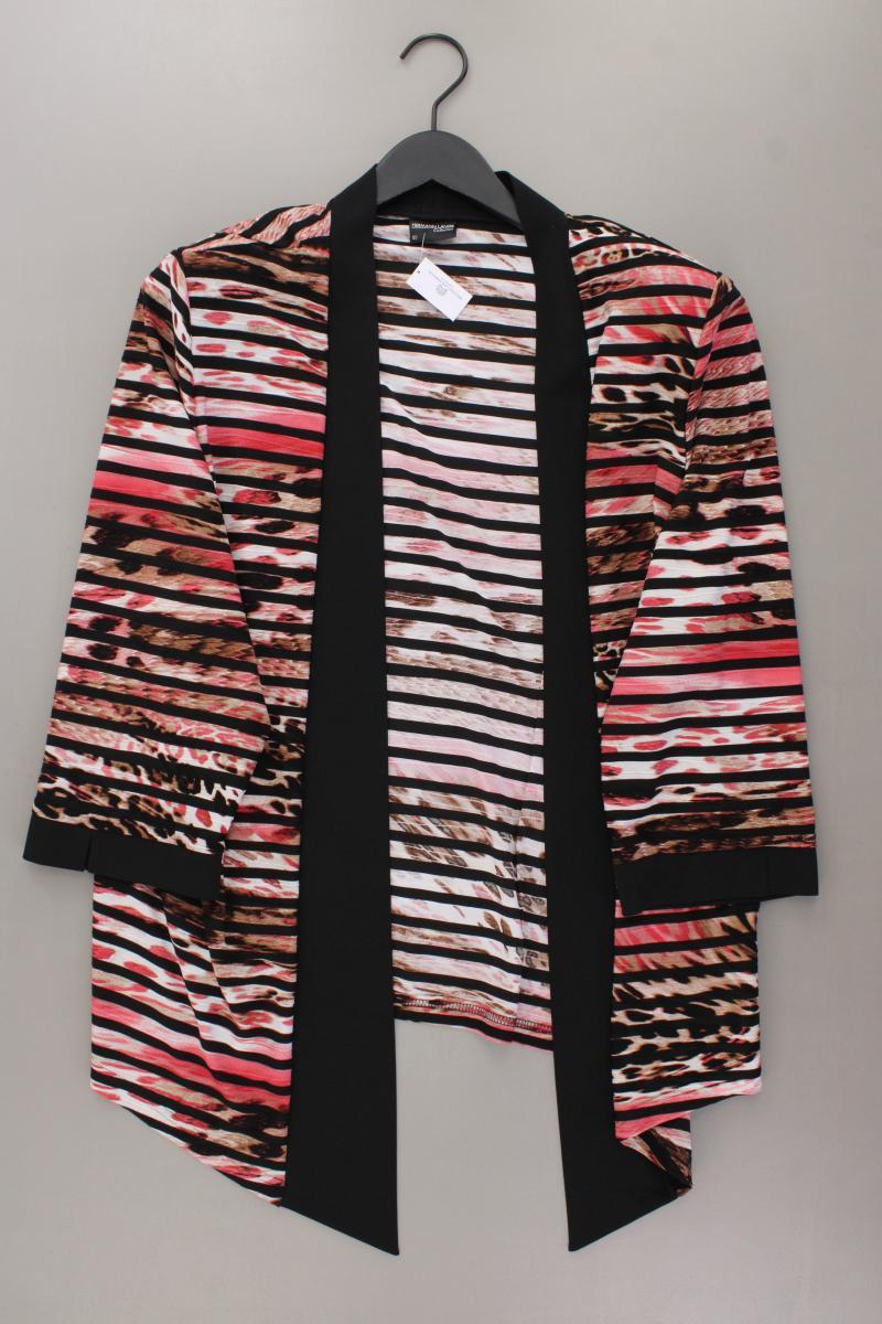 Hermann Lange Strickjacke Gr. 50 neuwertig Langarm mehrfarbig aus Polyester