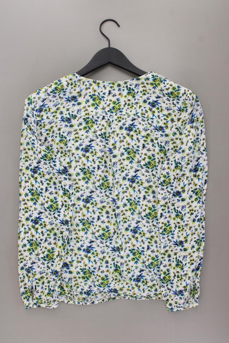 Esprit Langarmbluse Gr. 38 mit Blumenmuster mehrfarbig aus Viskose