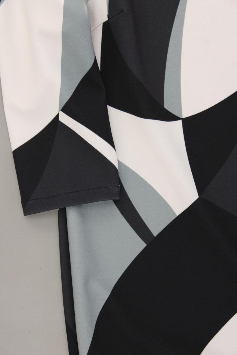 Cartoon Midikleid Gr. 38 geometrisches Muster 3/4 Ärmel mehrfarbig aus Polyester