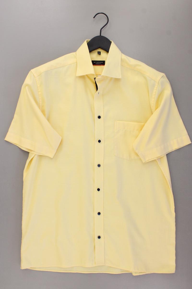 Eterna Kurzarmhemd für Herren Gr. Hemdgröße 42 gelb