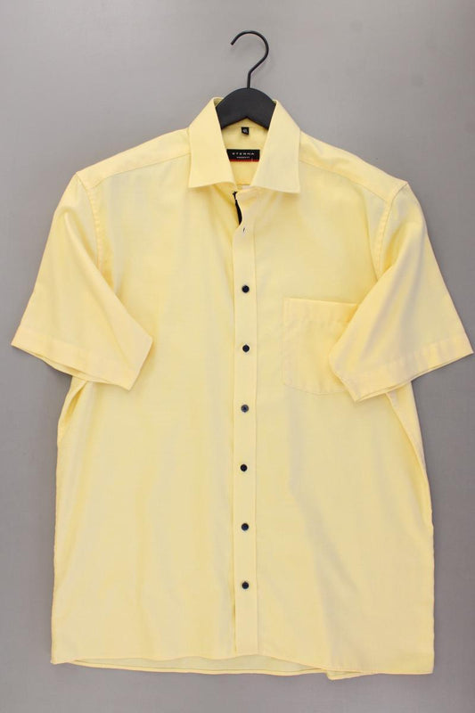 Eterna Kurzarmhemd für Herren Gr. Hemdgröße 42 gelb