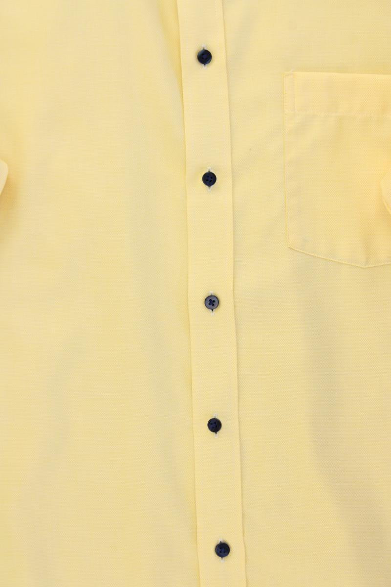 Eterna Kurzarmhemd für Herren Gr. Hemdgröße 42 gelb