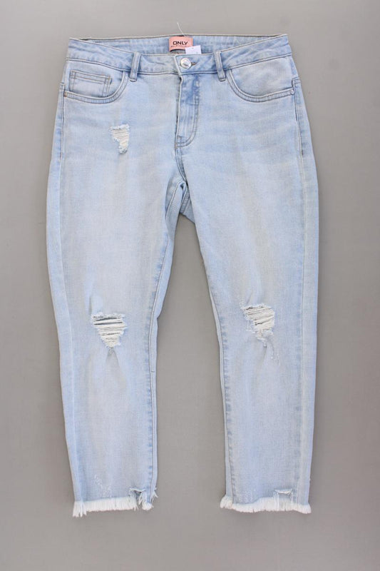 Only 7/8 Jeans Gr. W28 blau aus Baumwolle