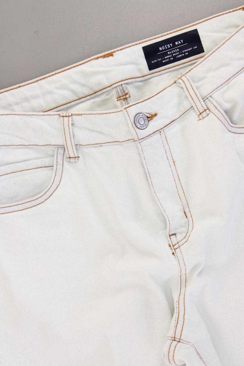 Noisy May Straight Jeans Gr. W28/L30 blau aus Baumwolle
