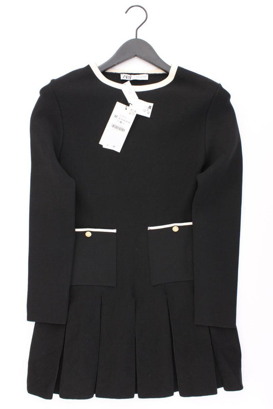 Zara Langarmkleid Gr. M neu mit Etikett Neupreis: 45,95€! schwarz aus Polyamid