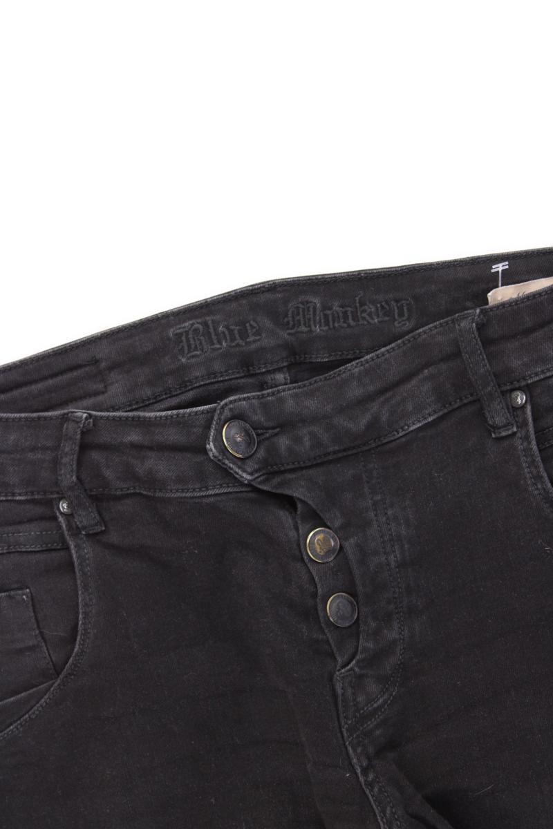 Blue Monkey Skinny Jeans Gr. 42 Modell Manie schwarz