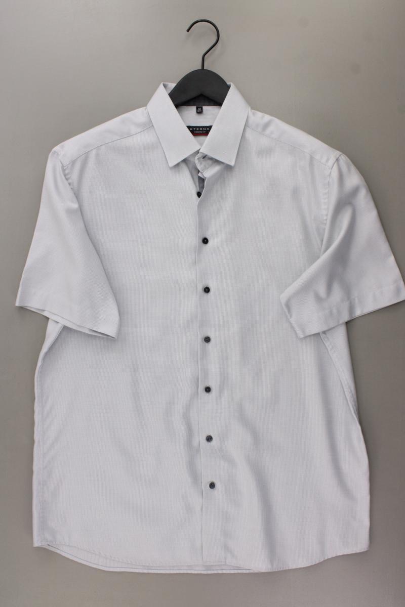 Eterna Kurzarmhemd für Herren Gr. Hemdgröße 42 neuwertig grau