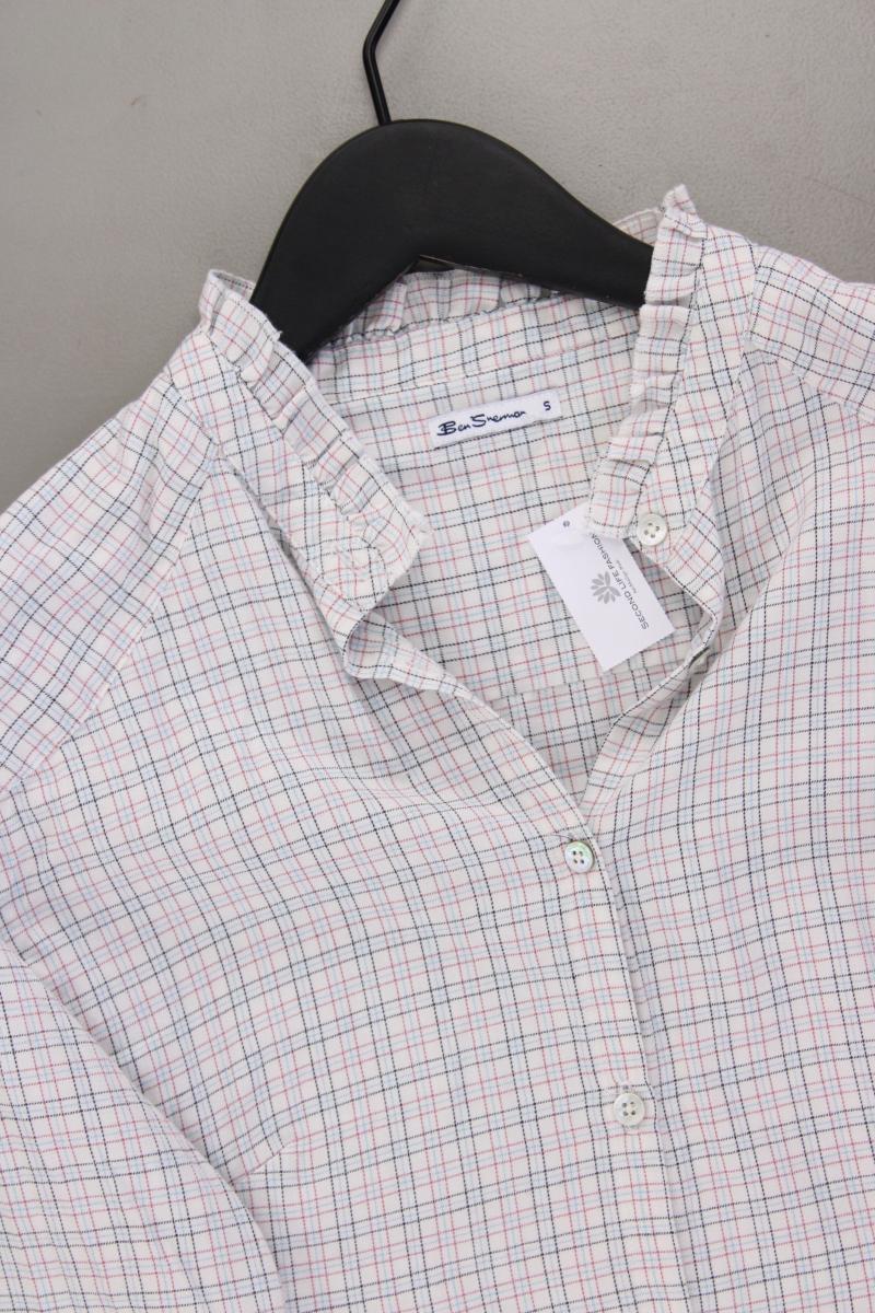 Ben Sherman Langarmbluse Gr. S mehrfarbig