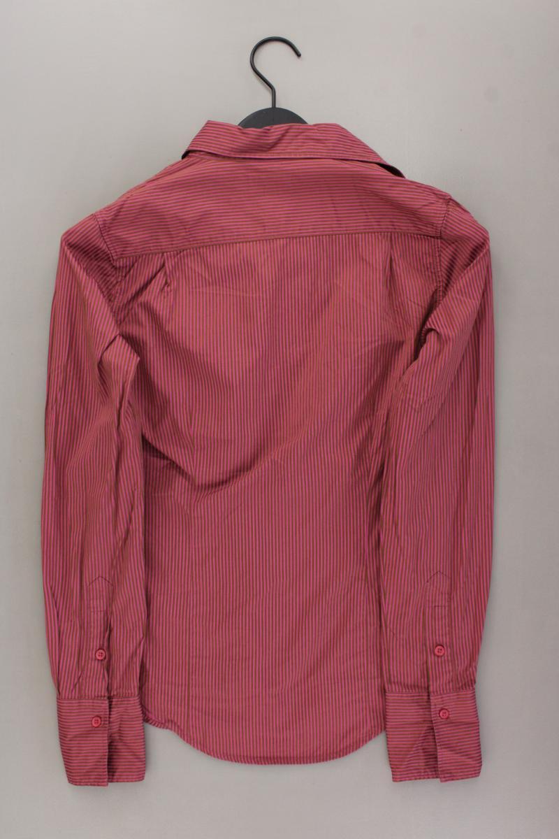 Ben Sherman Langarmbluse Gr. S gestreift rosa aus Baumwolle