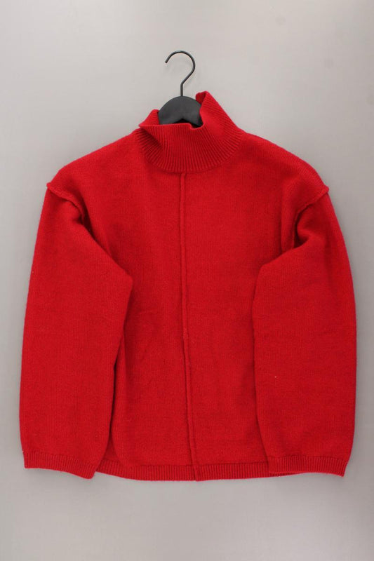 H&M Pullover mit Wolle Gr. M rot aus Polyester