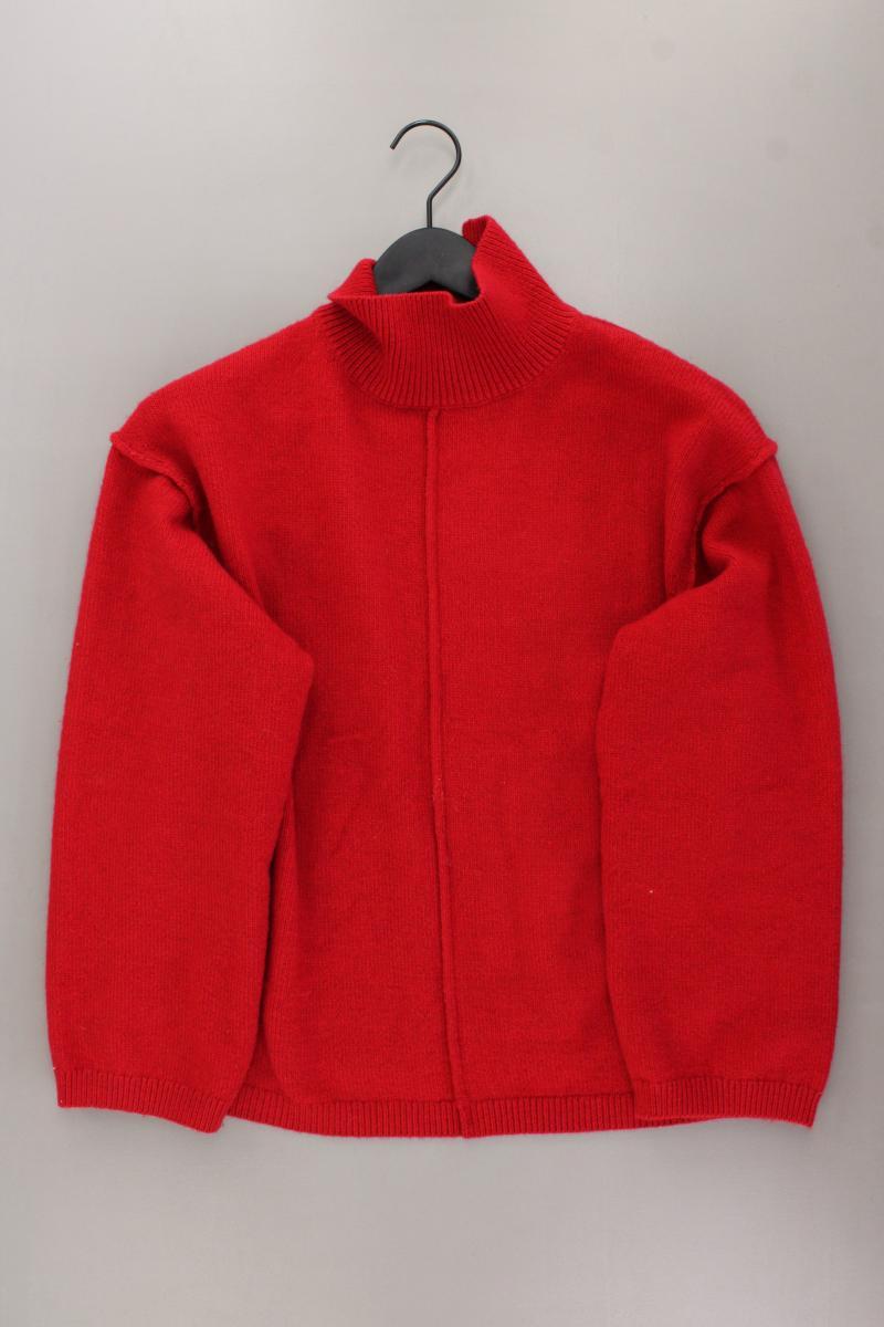 H&M Pullover mit Wolle Gr. M rot aus Polyester