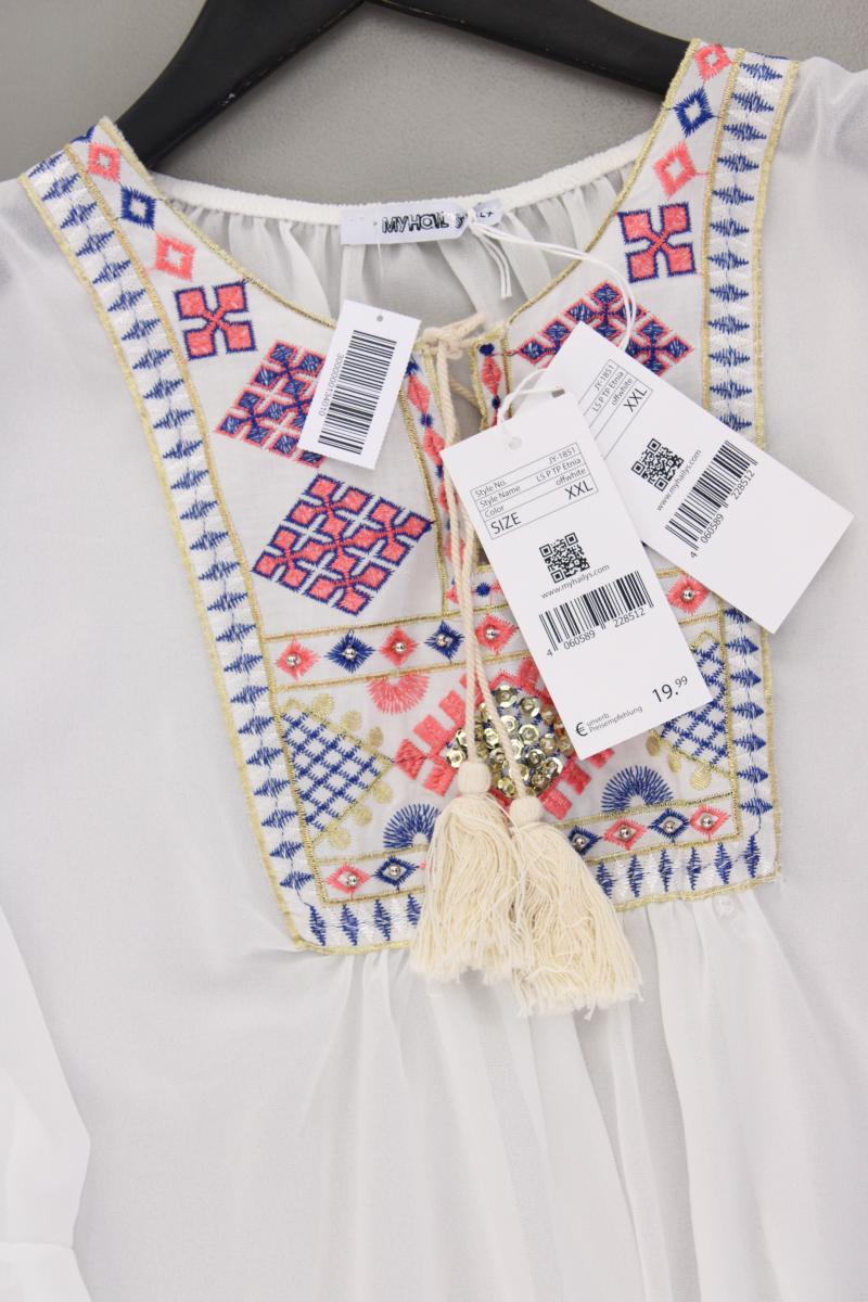 Haily's Bluse Gr. XXL neu mit Etikett Neupreis: 19,99€! 3/4 Ärmel weiß