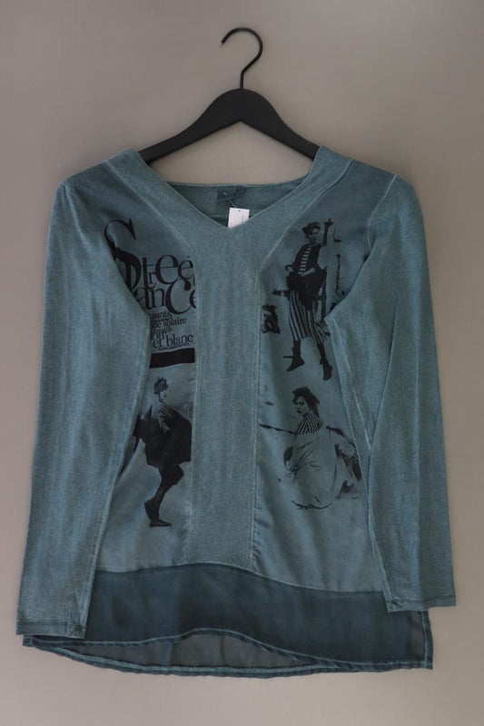 Liberty Longsleeve-Shirt Gr. M Langarm blau aus Polyester