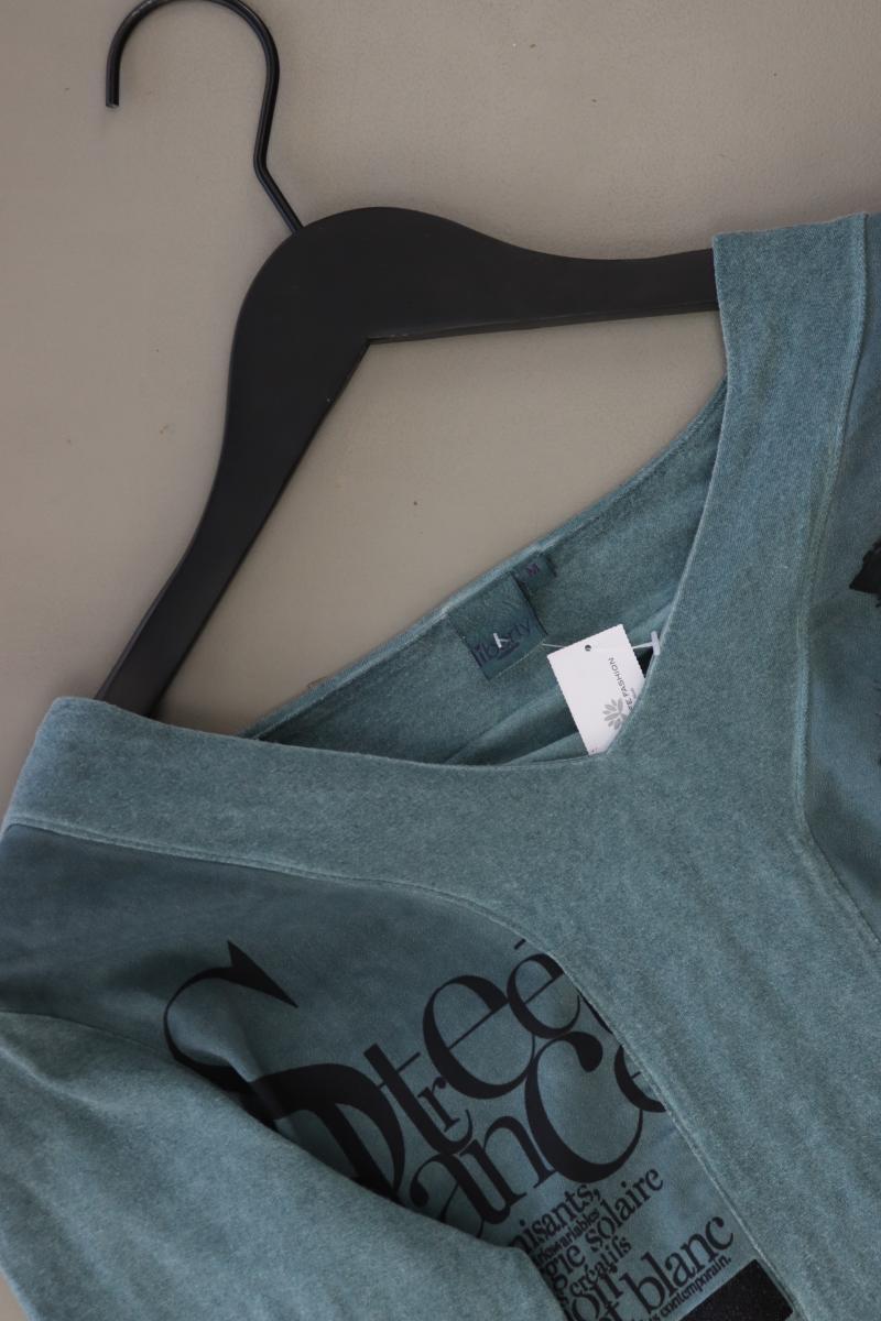 Liberty Longsleeve-Shirt Gr. M Langarm blau aus Polyester