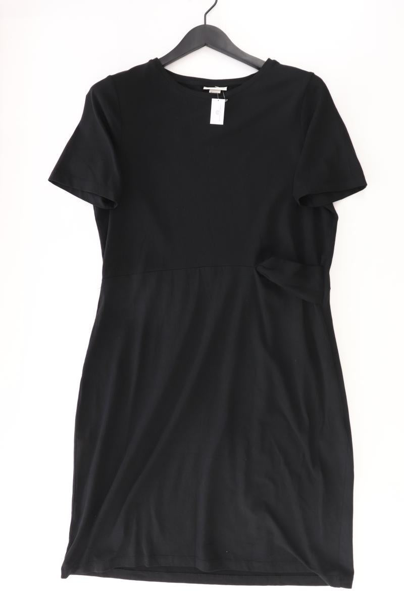 Street One Jerseykleid Gr. 38 Kurzarm schwarz aus Baumwolle