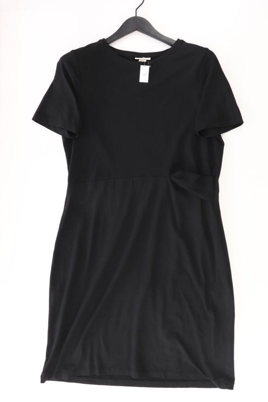 Street One Jerseykleid Gr. 38 Kurzarm schwarz aus Baumwolle
