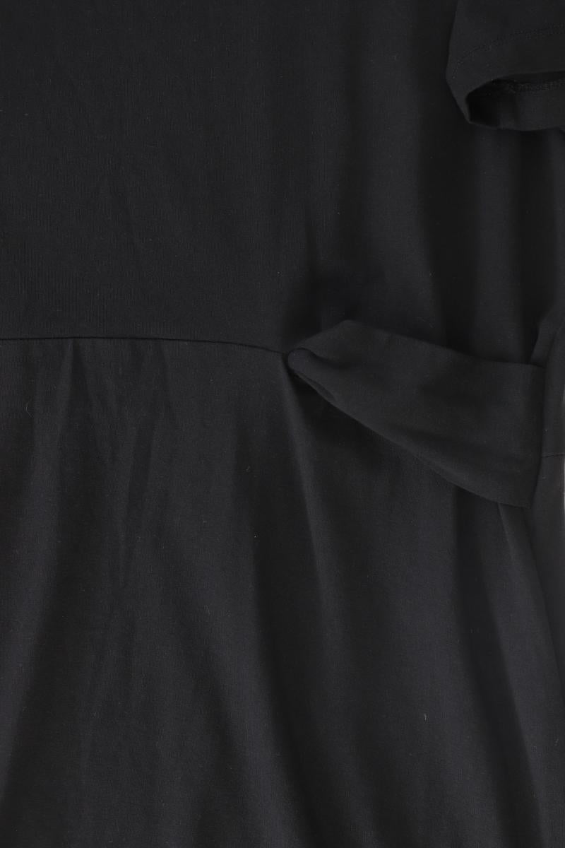 Street One Jerseykleid Gr. 38 Kurzarm schwarz aus Baumwolle