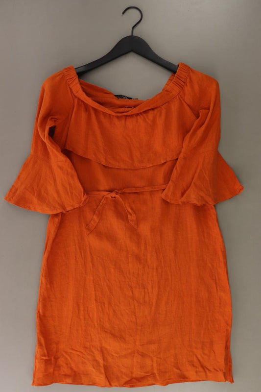 Summum Schulterfreies Kleid Gr. 34 3/4 Ärmel mit Carmen-Ausschnitt orange