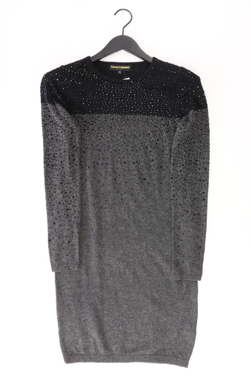 Clements Ribeiro Langarmkleid Gr. 34 grau aus Viskose