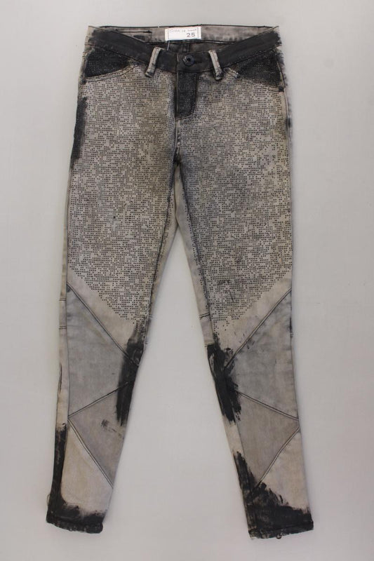 Circle of Trust Skinny Jeans Gr. W25 grau aus Baumwolle