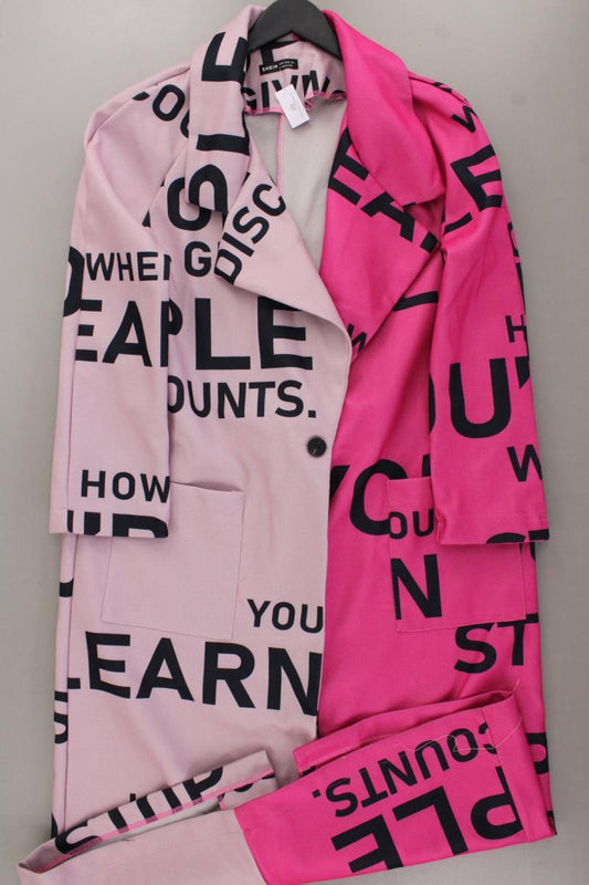 Shein Mantel Gr. M pink aus Polyester