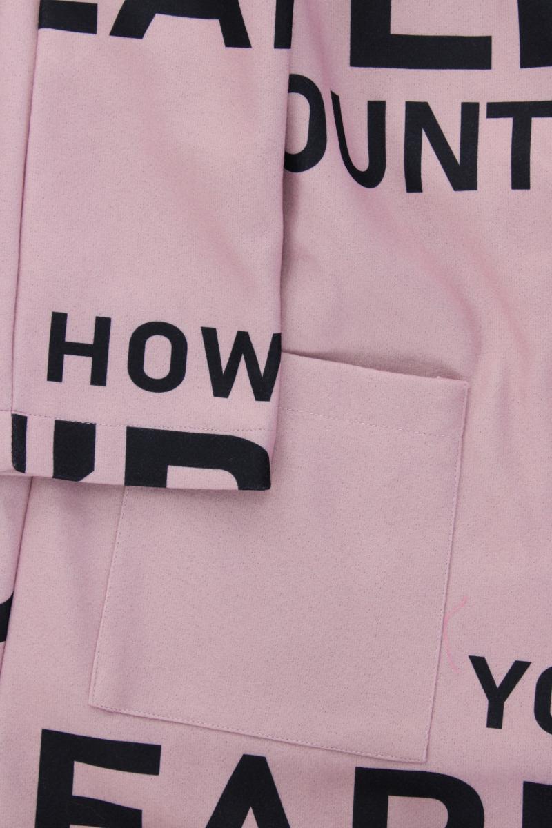 Shein Mantel Gr. M pink aus Polyester
