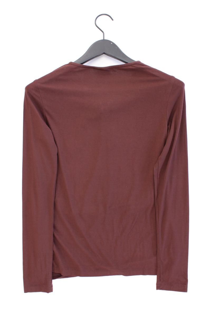 Sienna Longsleeve-Shirt Gr. S Langarm braun aus Viskose